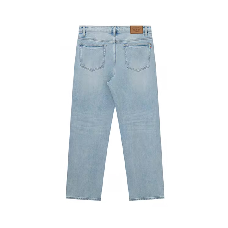 Hazzys哈吉斯春季男士潮流通勤长款牛仔裤长裤下装