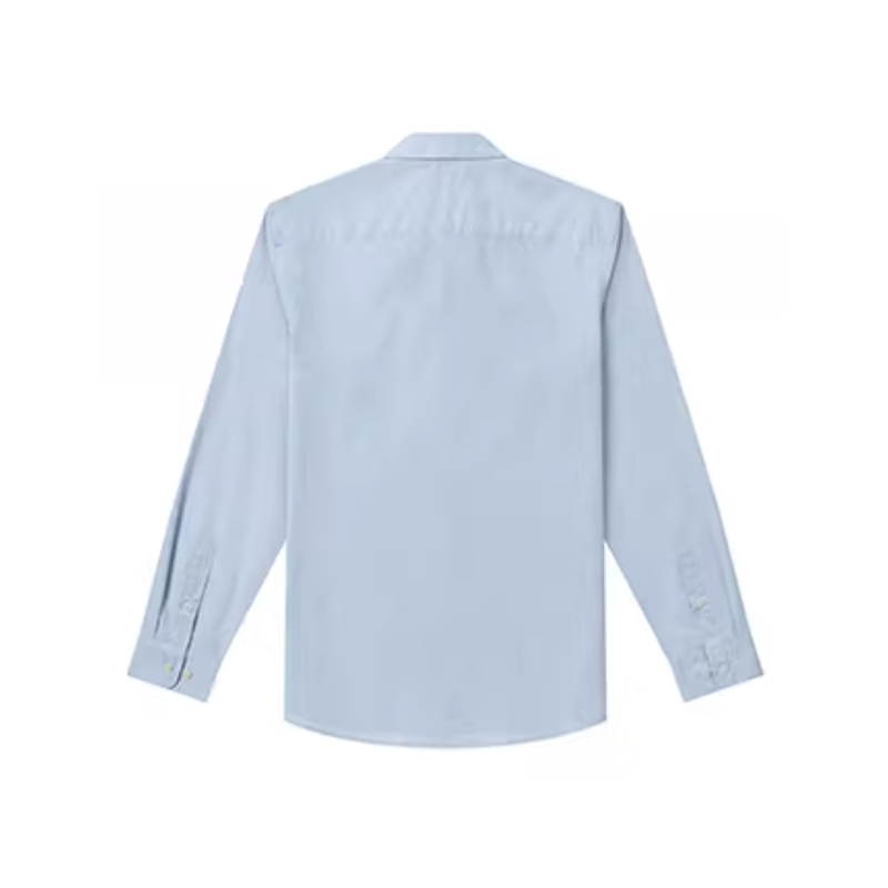 Hazzys哈吉斯春季男装休闲时尚长袖上衣纯棉衬衫上装