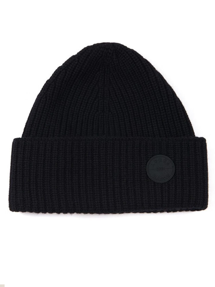  2023秋季新款保暖休闲针织帽AAAS1CAC003 黑色BK