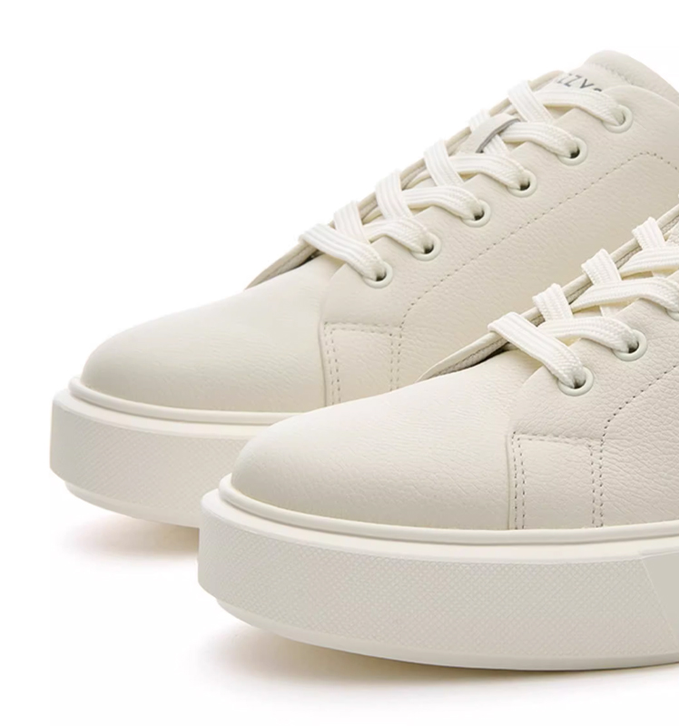 HAZZYS哈吉斯2025秋季新品男装通勤小白鞋休闲鞋潮流