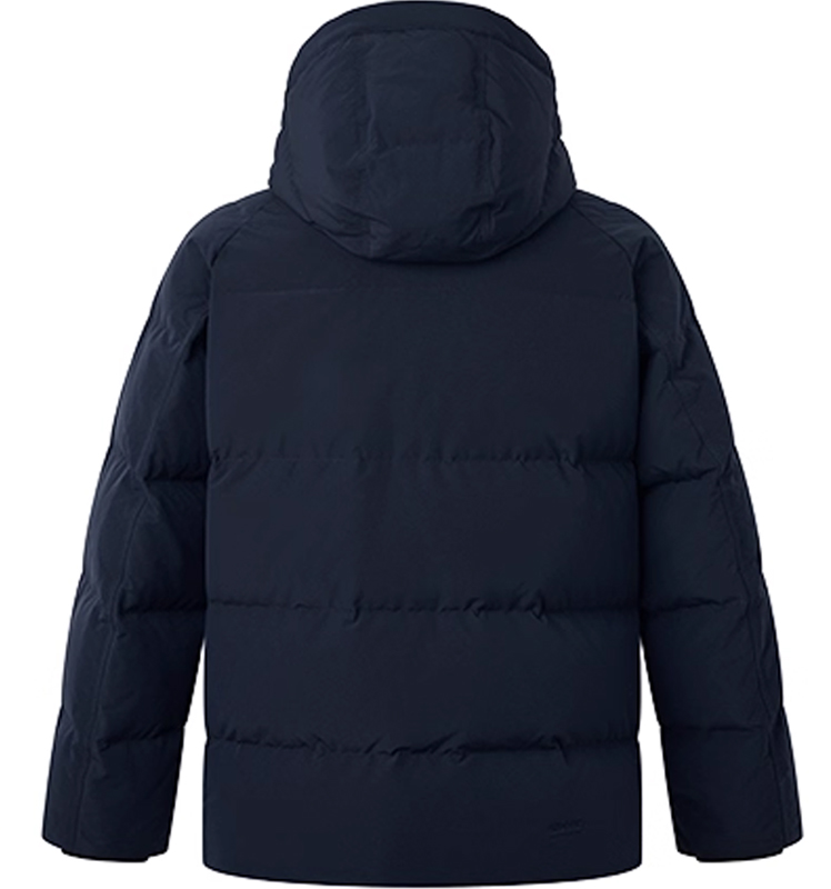 【张晚意明星同款】Hazzys哈吉斯男士羽绒服秋冬季面包鹅绒服外套