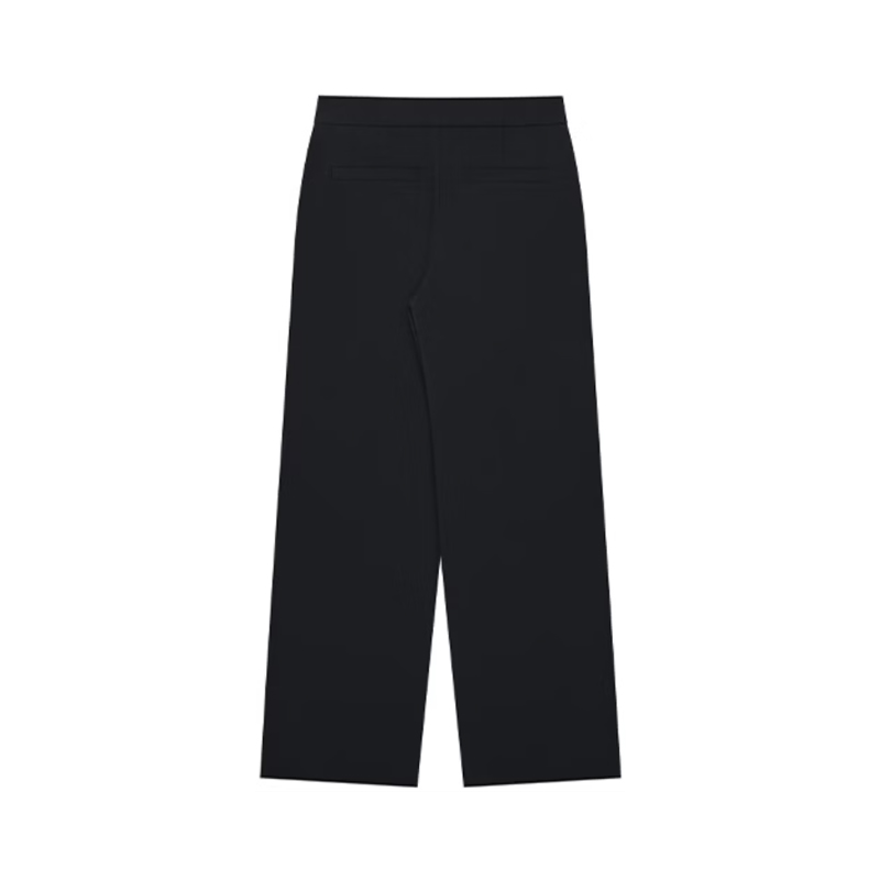 HAZZYS【抗静电里料】哈吉斯女装 2026新款女士加绒阔腿长裤