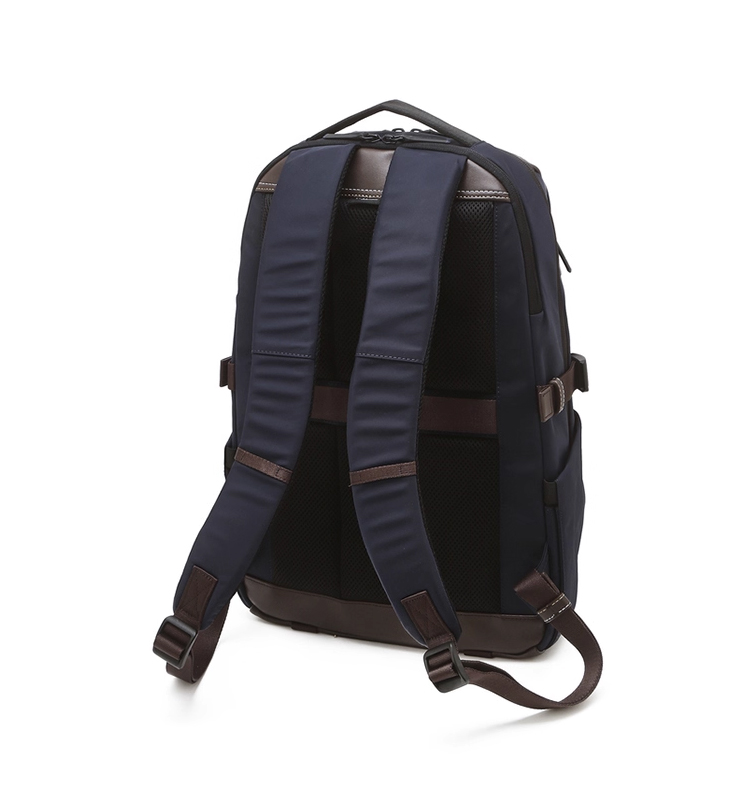 【张晚意明星同款】Hazzys哈吉斯双肩包2025秋季新品男休闲背包