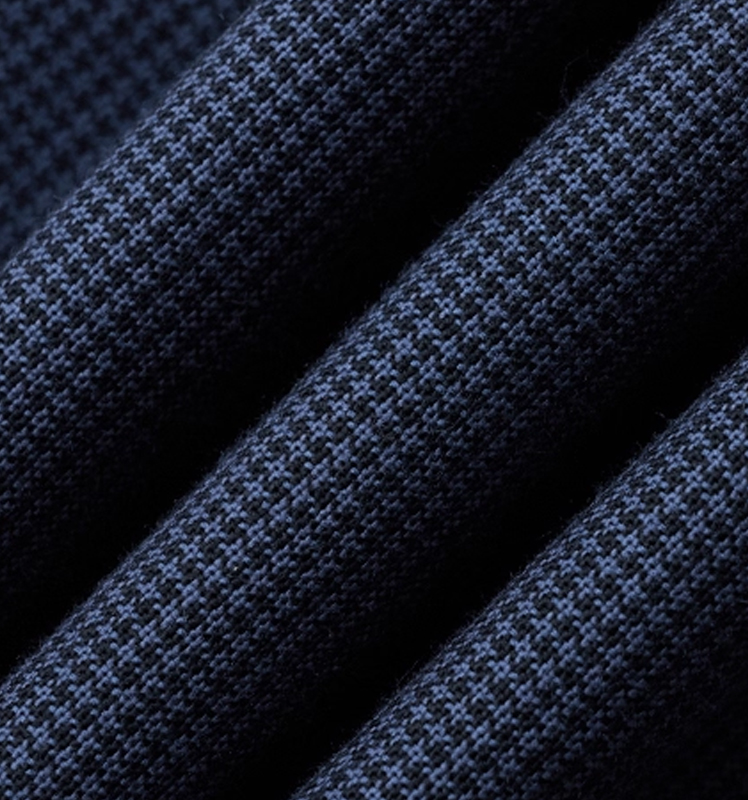 Hazzys哈吉斯千鸟格长袖衬衫男士秋季休闲衬衣通勤商务合体上衣潮