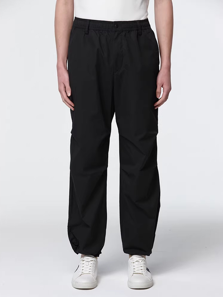 Hazzys哈吉斯休闲春夏新款男装时尚百搭宽松长裤下装