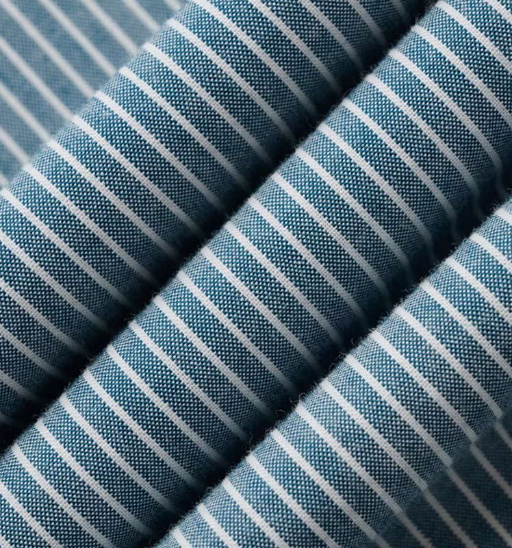 Hazzys哈吉斯秋季男士长袖衬衫条纹休闲纯棉衬衣潮流通勤上衣外套