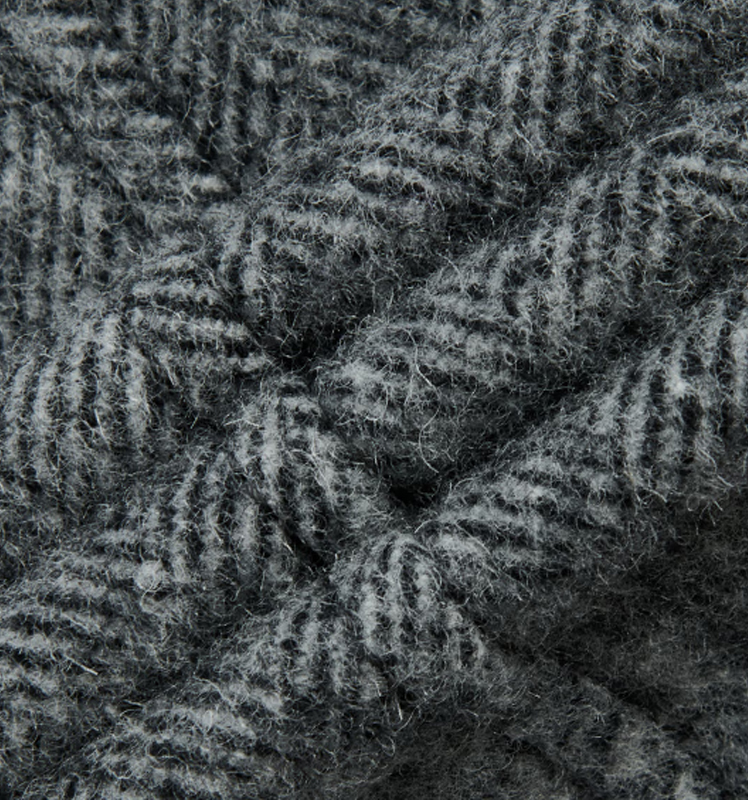 新品男士外套羊毛【假两件】中长款毛呢大衣ABSZH0CDX56 棕色BW