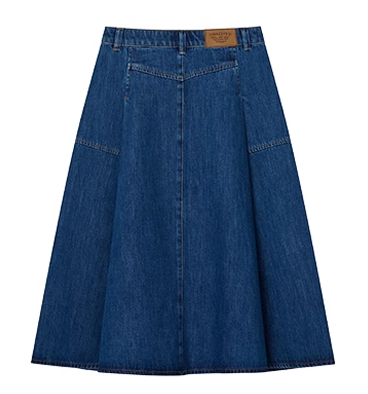 Hazzys哈吉斯2025秋季新品女装时尚半身裙牛仔裙装