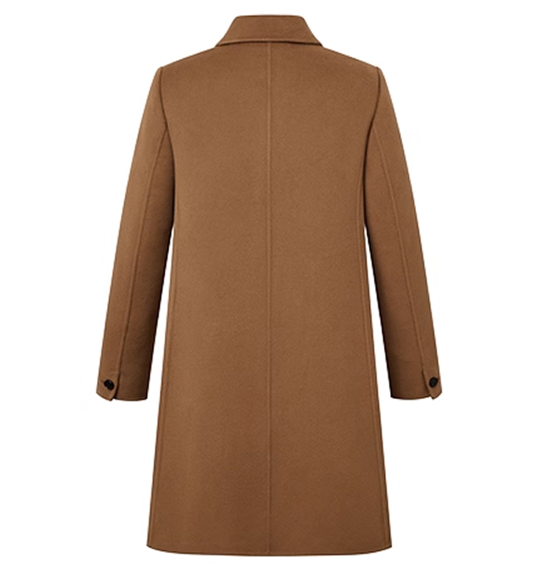 Hazzys哈吉斯中长款呢大衣女2025年冬季新款羊毛外套