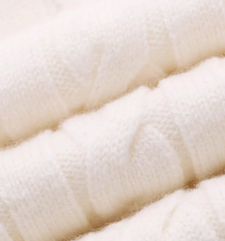 【宋佳明星同款】Hazzys哈吉斯绞花针织衫女秋冬休闲套头羊毛衫