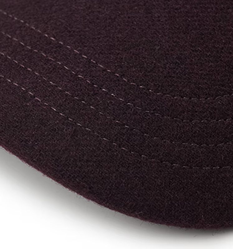 2025秋季新款帽子【羊毛混纺】简约棒球帽男AAAZ1CCC004 深藏青色DN 均码