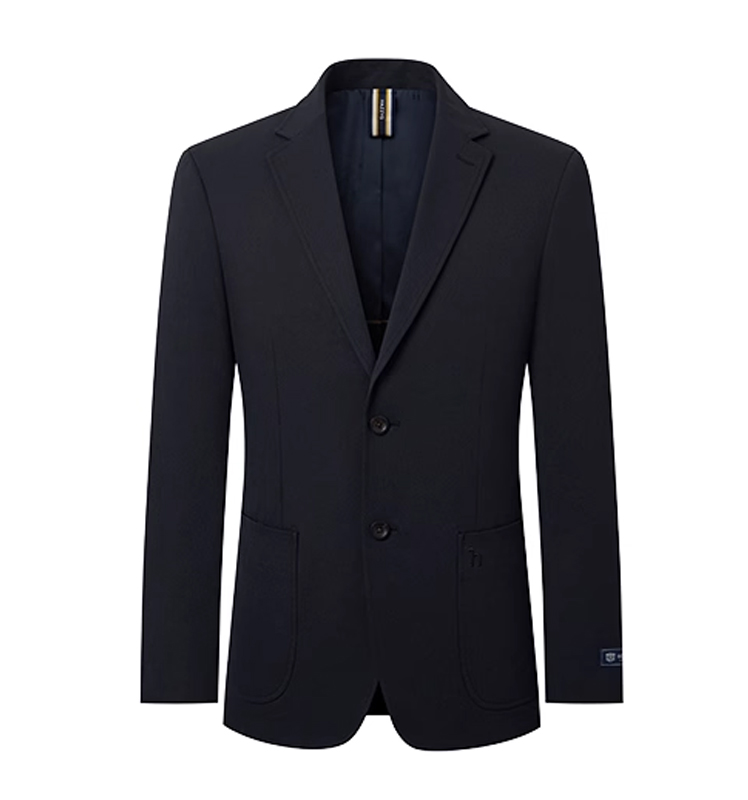 HAZZYS哈吉斯2025秋季新品男装休闲西服西装外套上衣