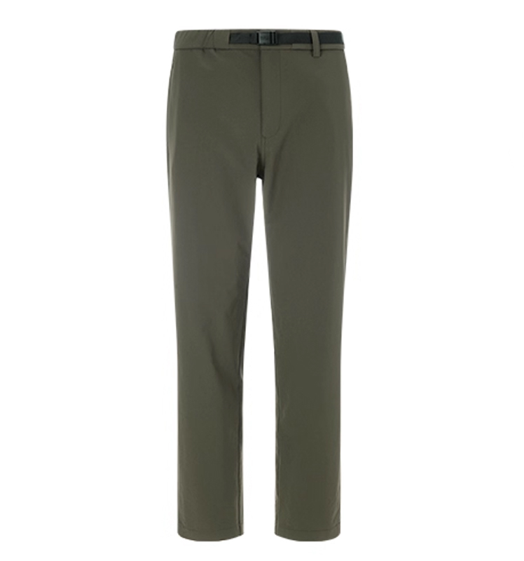 Hazzys哈吉斯男士商务休闲锥形长裤通勤纯色微弹裤子