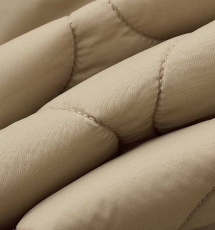 Hazzys哈吉斯宽松棉服女时尚休闲通勤灯芯绒翻领外套