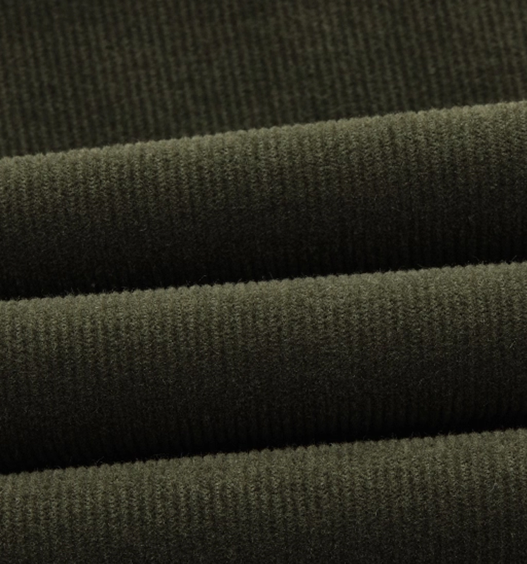 HAZZYS哈吉斯2025秋季新品男撞色拼接灯芯绒长袖衬衫