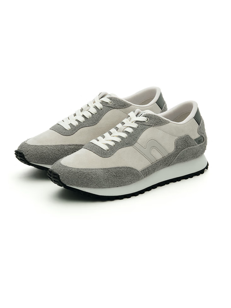  2025秋季新款女士复古轻量休闲慢跑鞋女ALPS7FCC002 深灰色DE 36 (230)