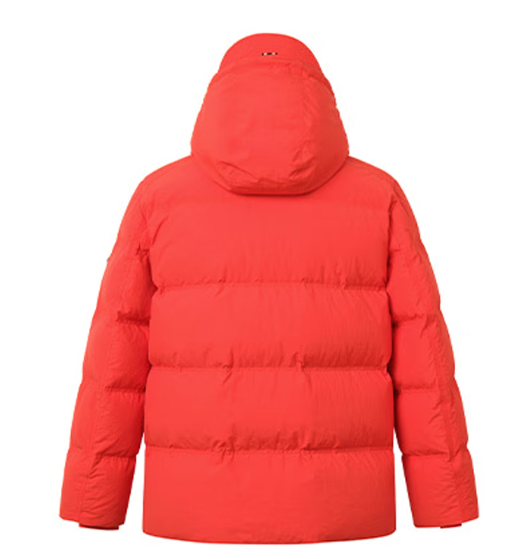 新款男士外套蓬松厚款羽绒服男ASFZU0CDU69 橙色OR
